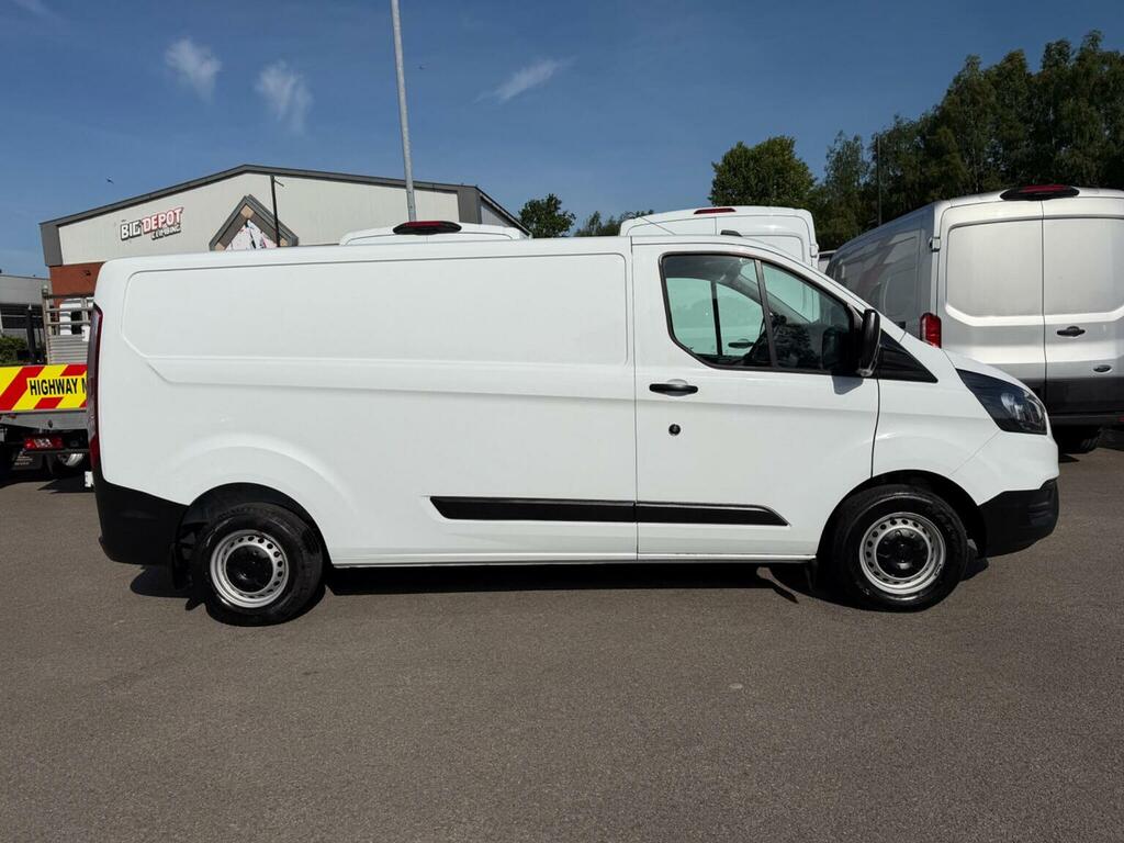 Ford Transit Custom Panel Van 2.0 300 Ecoblue Leader L2 H1 Euro 6 Ss BL72SOA White #4