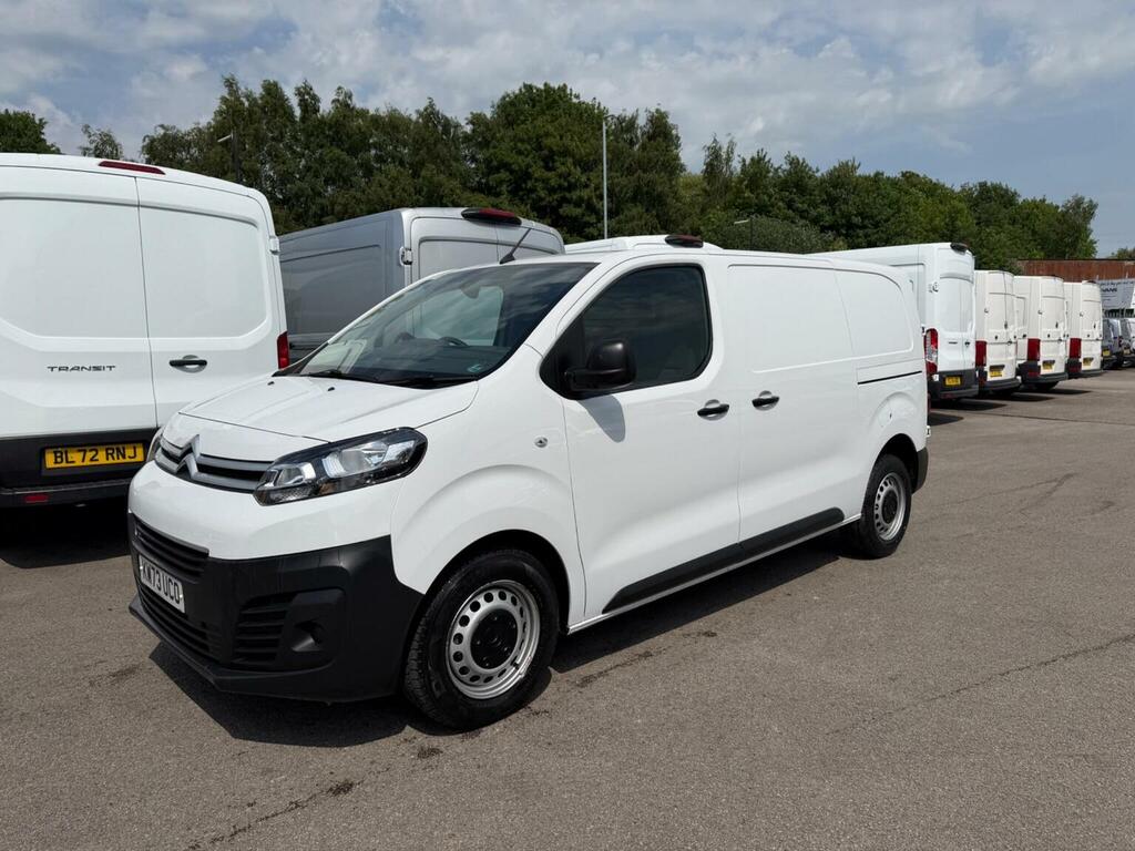 Citroen Dispatch Panel Van 1.5 Bluehdi 1000 Enterprise Edition M Fw KW73UCO White #3