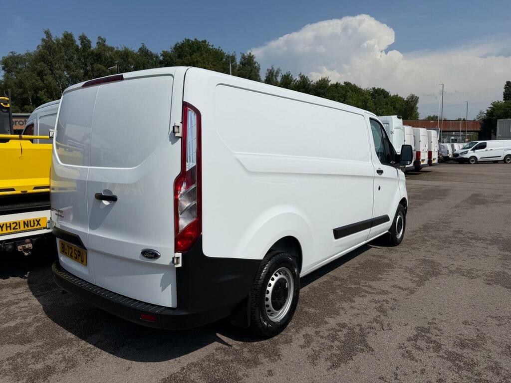 Ford Transit Custom Panel Van 2.0 300 Ecoblue Leader L2 H1 Euro 6 Ss BL72SPU White #6