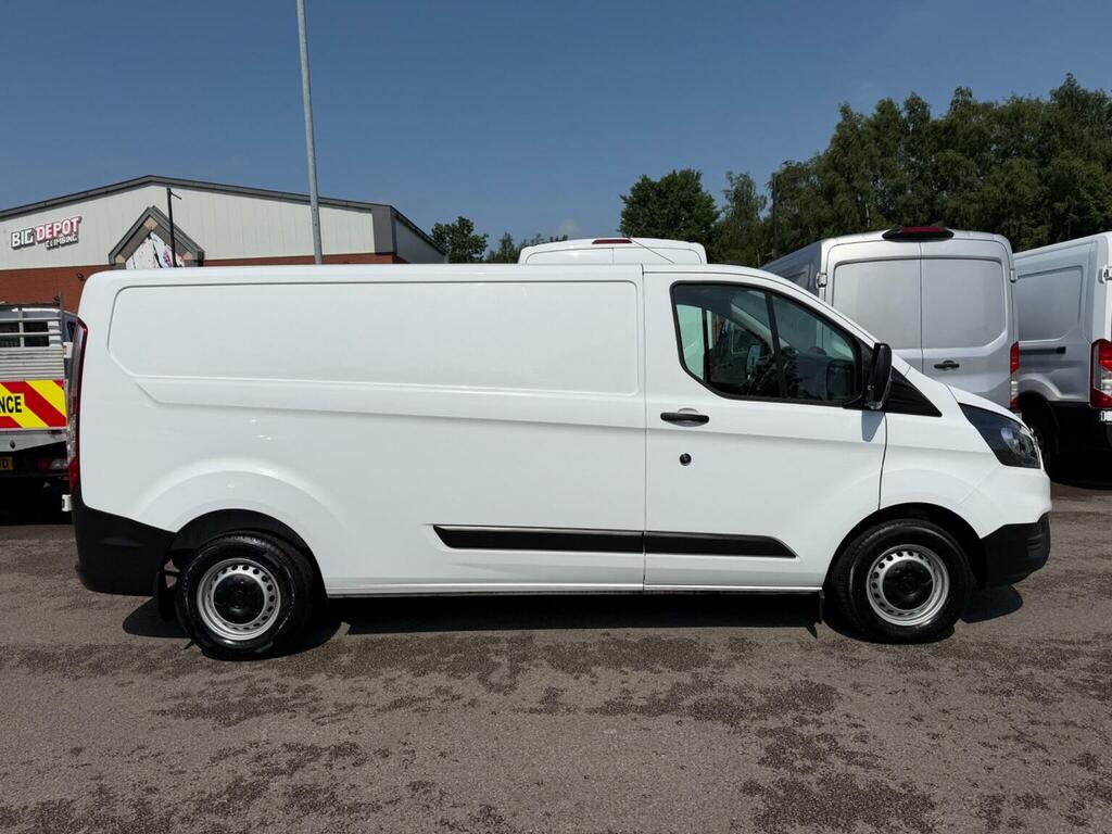 Ford Transit Custom Panel Van 2.0 300 Ecoblue Leader L2 H1 Euro 6 Ss BL72SPU White #4