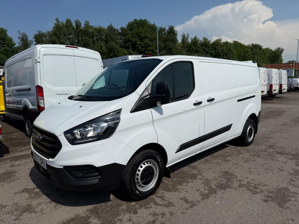 Ford Transit Custom Panel Van 2.0 300 Ecoblue Leader L2 H1 Euro 6 Ss BL72SPU White #3