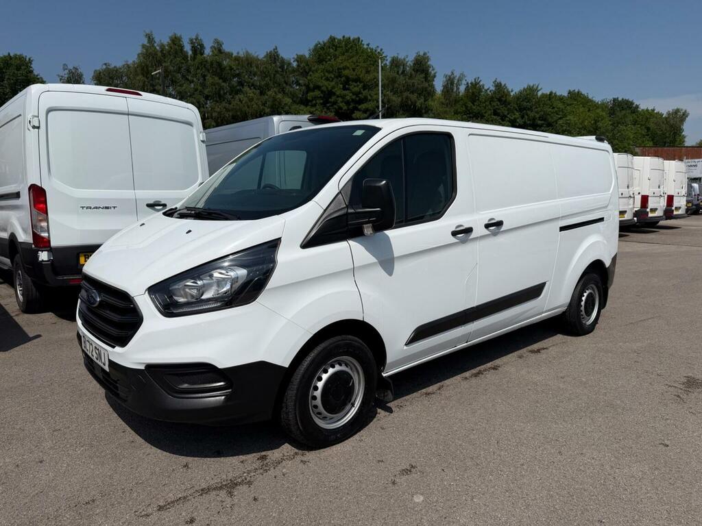 Ford Transit Custom Panel Van 2.0 300 Ecoblue Leader L2 H1 Euro 6 Ss BL72SNJ White #3