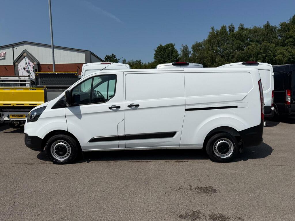 Ford Transit Custom Panel Van 2.0 300 Ecoblue Leader L2 H1 Euro 6 Ss BL72SNJ White #5