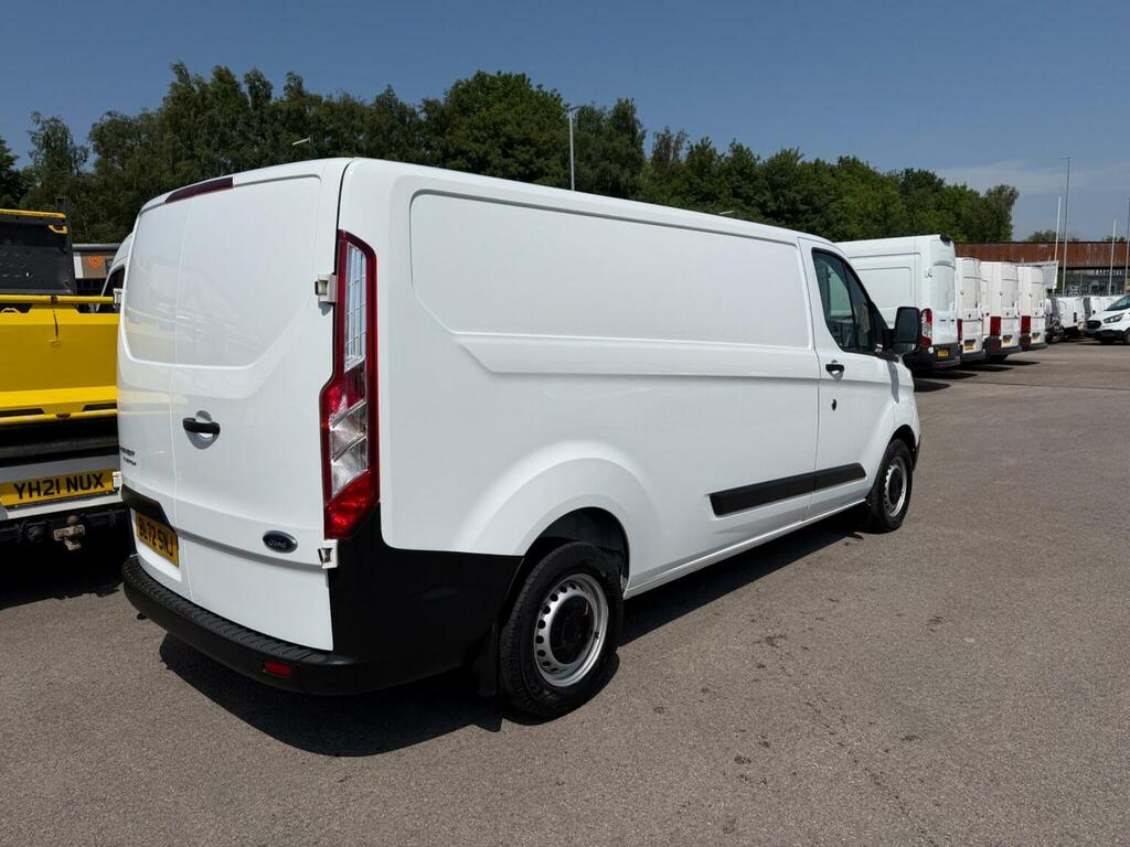 Ford Transit Custom Panel Van 2.0 300 Ecoblue Leader L2 H1 Euro 6 Ss BL72SNJ White #6