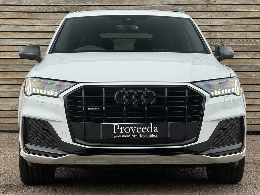 Audi Q7 202373 Tdi V6 Black Edition 7 Seater Tow Bar KN73XYP White #6