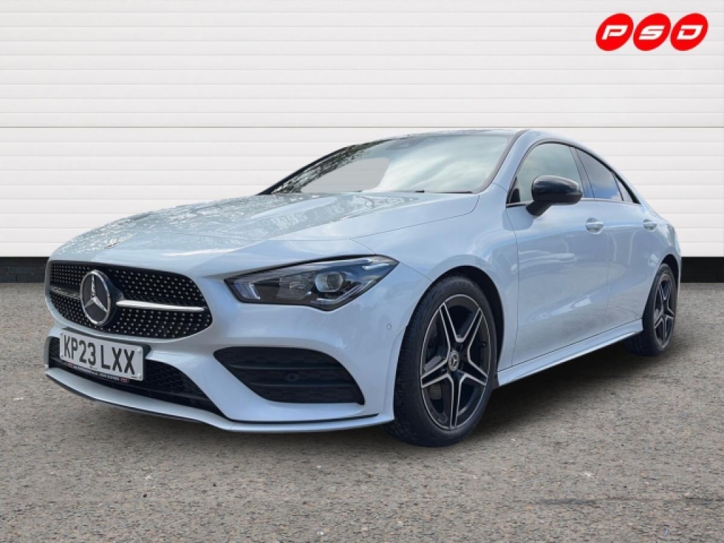 Mercedes-Benz CLA Class 1.3 Cla180 Amg Line Executive Coupe KP23LXX White #3