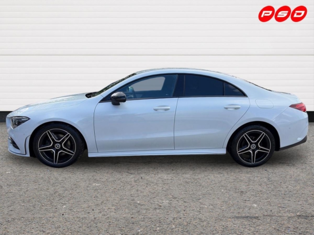 Mercedes-Benz CLA Class 1.3 Cla180 Amg Line Executive Coupe KP23LXX White #4