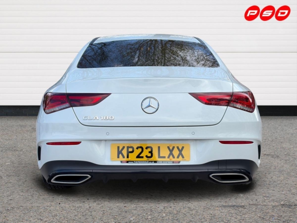 Mercedes-Benz CLA Class 1.3 Cla180 Amg Line Executive Coupe KP23LXX White #6