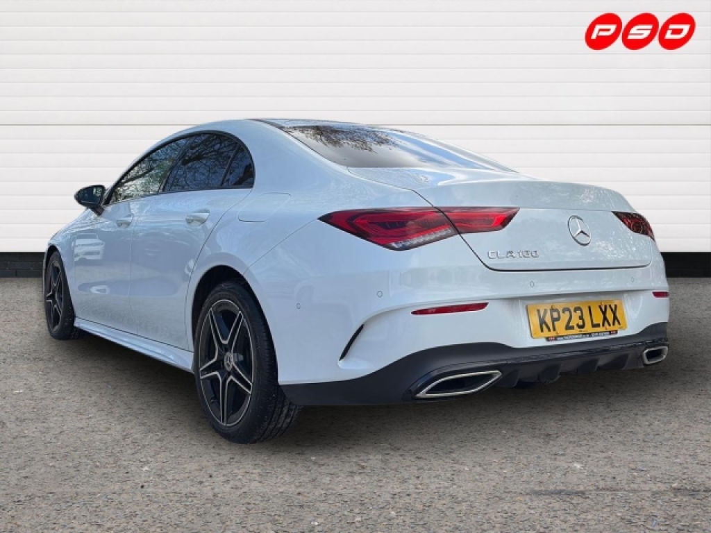 Mercedes-Benz CLA Class 1.3 Cla180 Amg Line Executive Coupe KP23LXX White #5