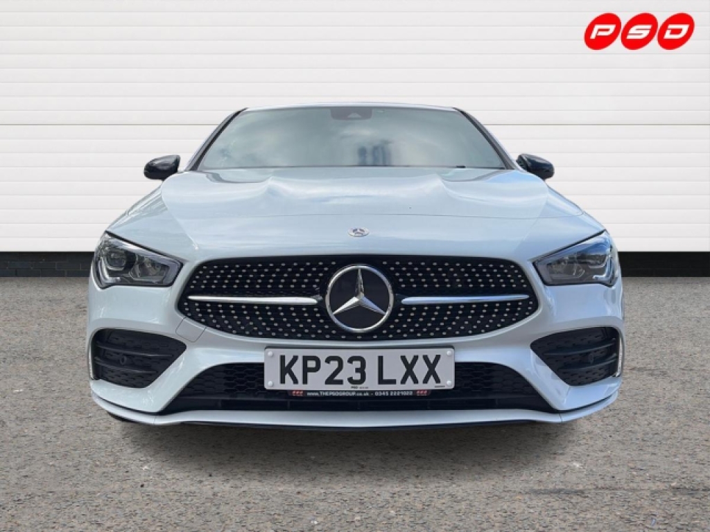 Mercedes-Benz CLA Class 1.3 Cla180 Amg Line Executive Coupe KP23LXX White #2