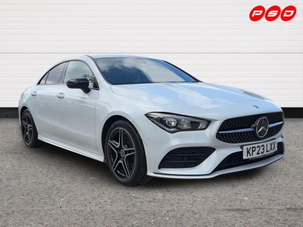 Mercedes-Benz CLA Class 1.3 Cla180 Amg Line Executive Coupe White