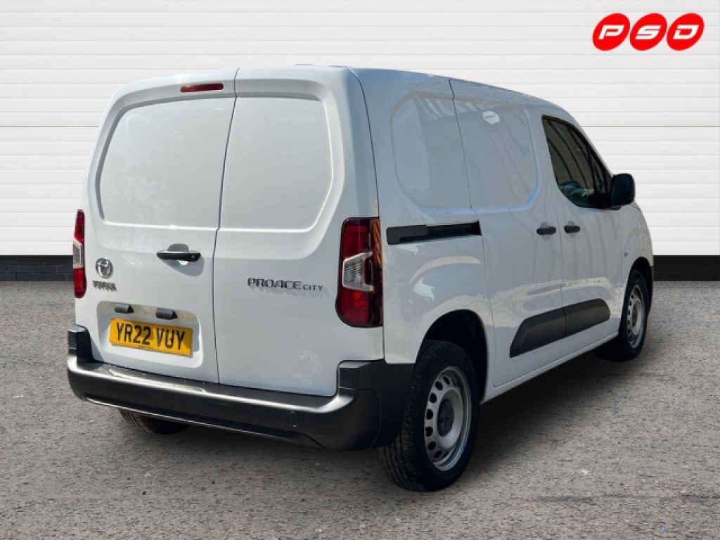 Toyota Proace City 1.5 Bluehdi Active Short Panel Van White #6