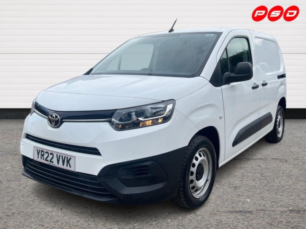 Toyota Proace City 1.5 Bluehdi Active Short Panel Van YR22VVK White #2