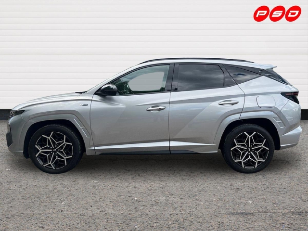 Hyundai Tucson 1.6 T-gdi Mhev N Line Suv YT22GWW Silver #3
