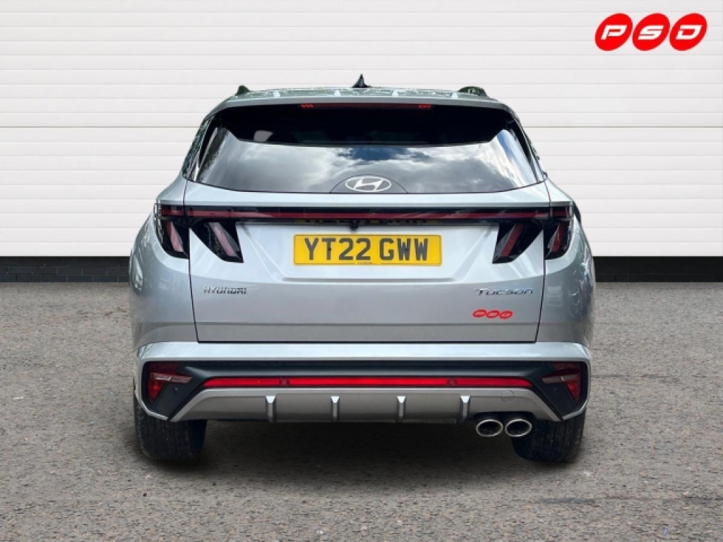 Hyundai Tucson 1.6 T-gdi Mhev N Line Suv YT22GWW Silver #5