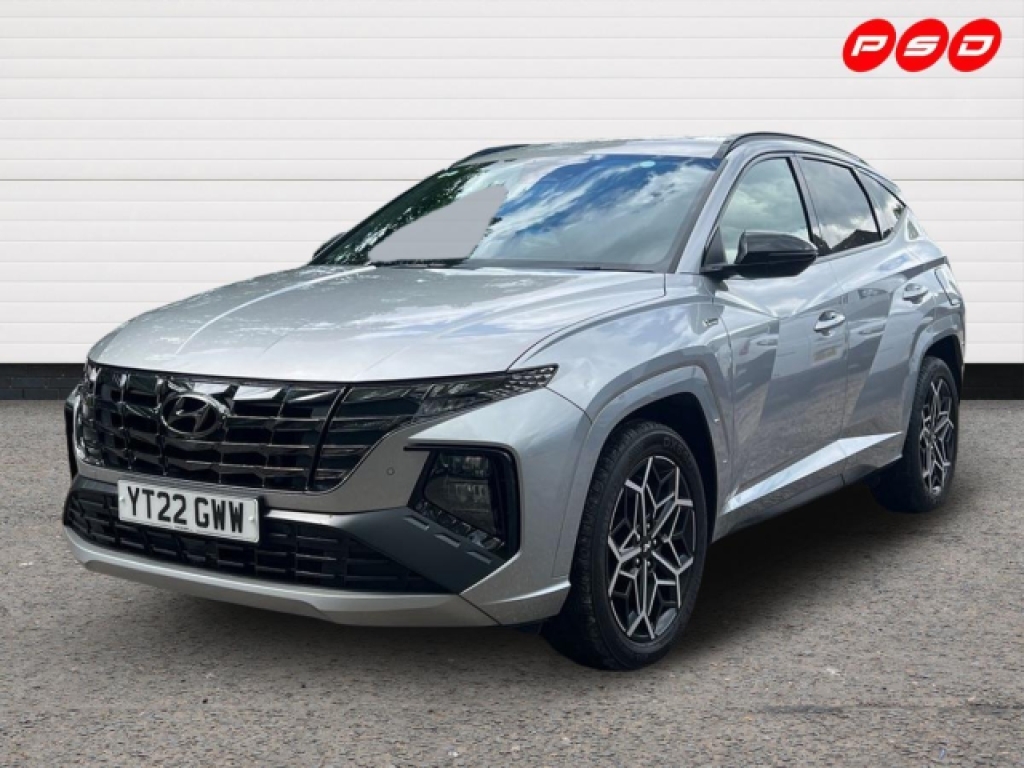 Hyundai Tucson 1.6 T-gdi Mhev N Line Suv YT22GWW Silver #2