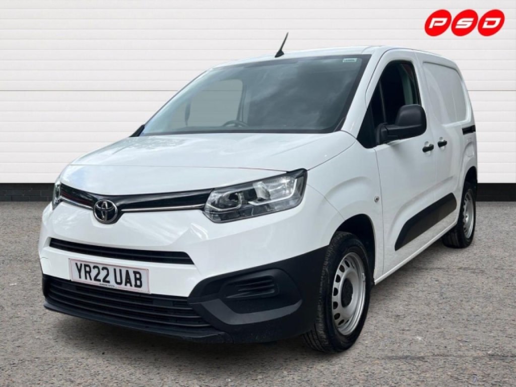 Toyota Proace City 1.5 Bluehdi Active Short Panel Van YR22UAB White #3