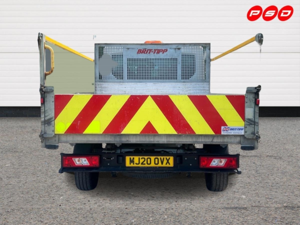 Ford Transit Custom 2.0 350 Ecoblue Leader Chassis Double Cab MJ20OVX White #6