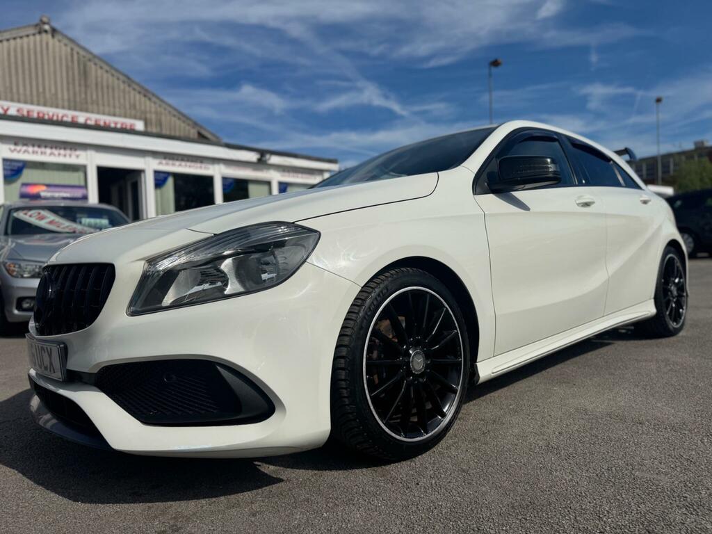 Mercedes-Benz A Class 2.1 A200d Amg Line Euro 6 Ss White