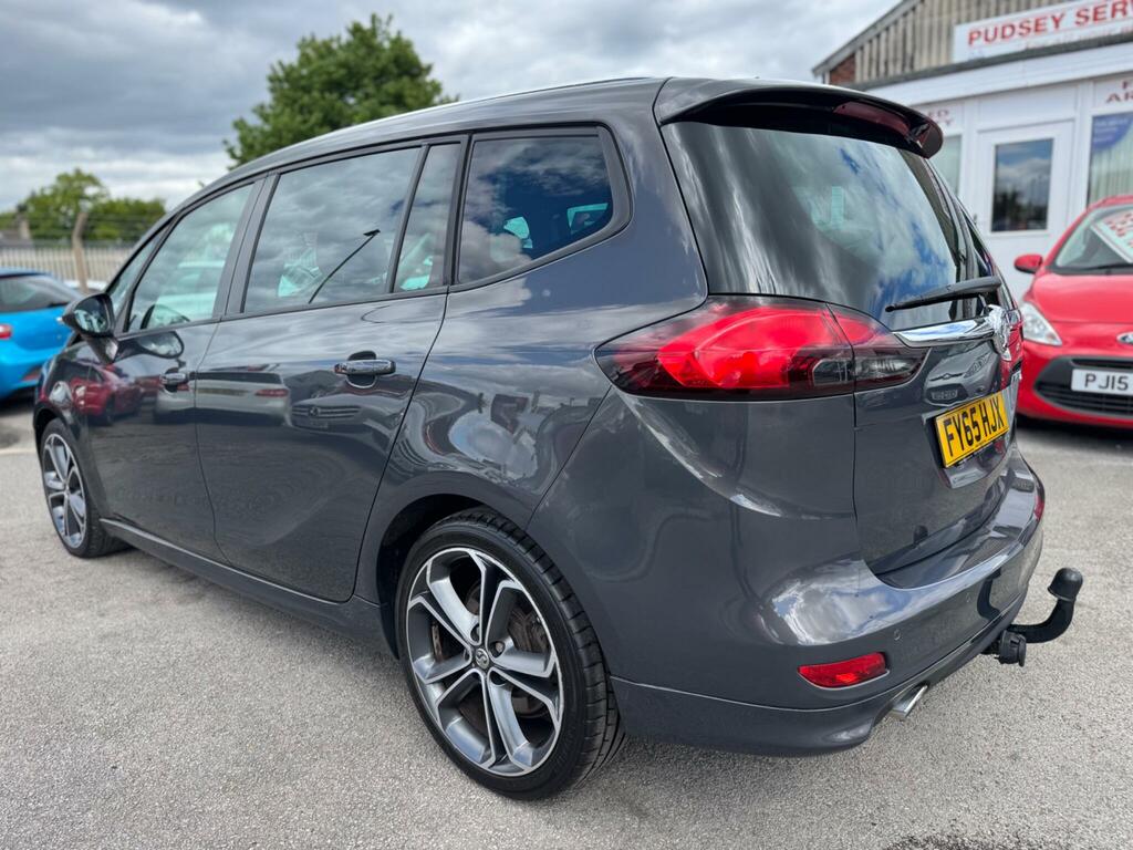 Vauxhall Zafira Tourer 2.0 Cdti Sri Euro 6 Ss FY65HJX Grey #5