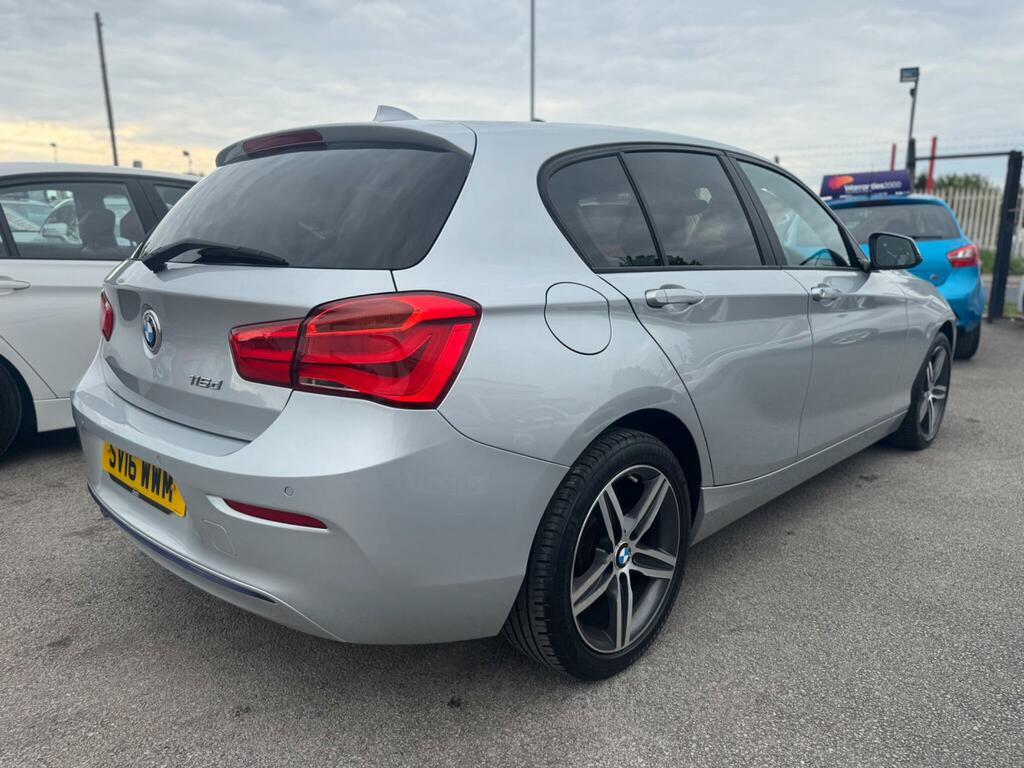 BMW 1 Series 1.5 116D Sport Euro 6 Ss SV16WWM Silver #3
