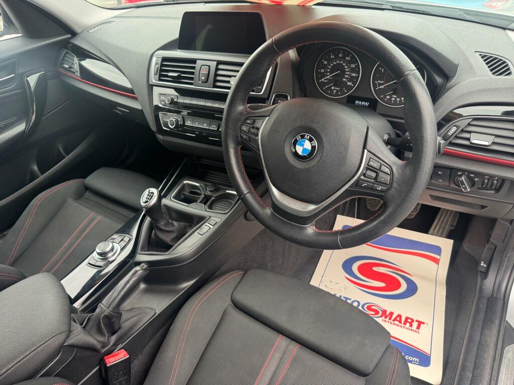 BMW 1 Series 1.5 116D Sport Euro 6 Ss SV16WWM Silver #6