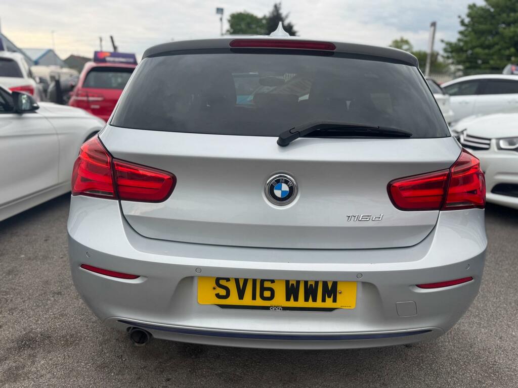 BMW 1 Series 1.5 116D Sport Euro 6 Ss SV16WWM Silver #4