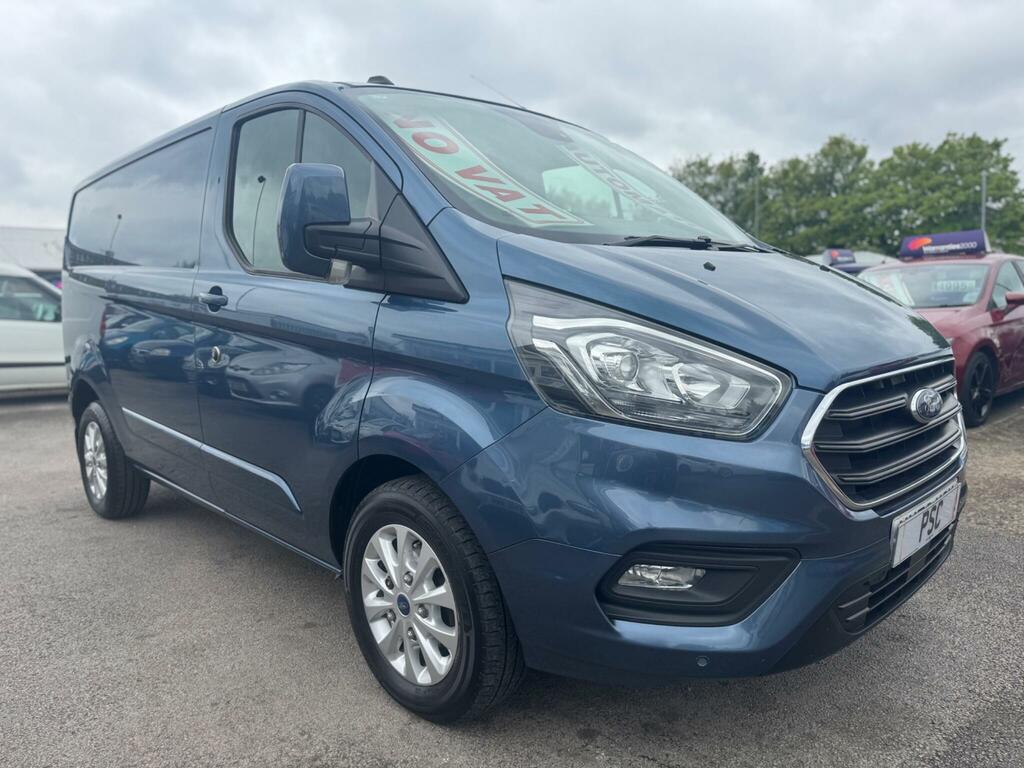 Ford Transit Custom 2.0 280 Ecoblue Limited L1 H1 Euro 6 Ss WV70VGU Blue #2