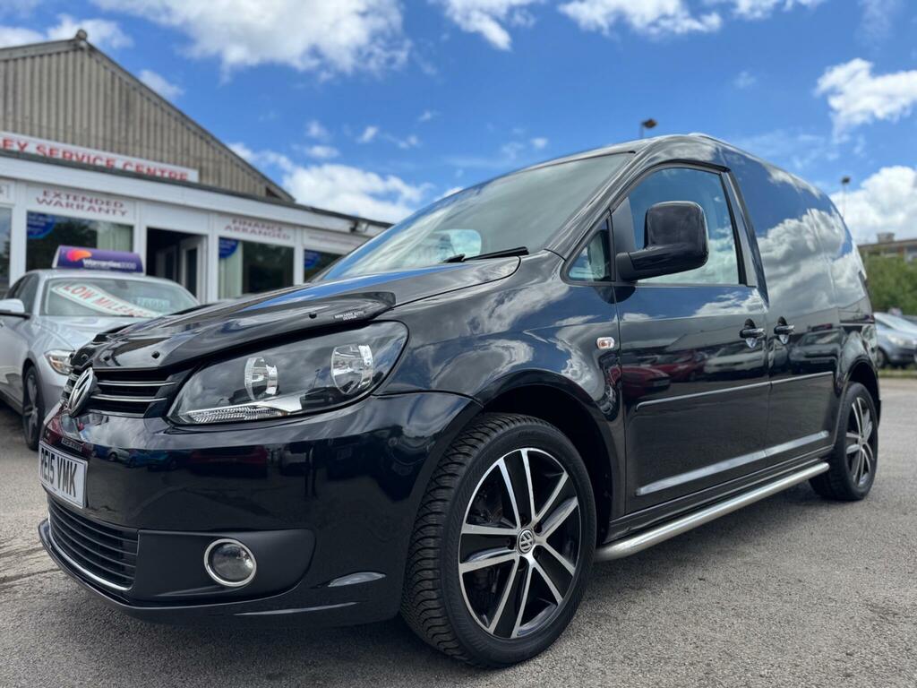 Volkswagen Caddy 1.6 Tdi Bluemotion Tech C20 Black Edition L1 H1 RE15VMK Black #3
