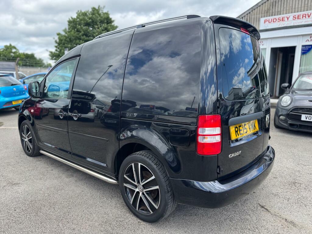 Volkswagen Caddy 1.6 Tdi Bluemotion Tech C20 Black Edition L1 H1 RE15VMK Black #5
