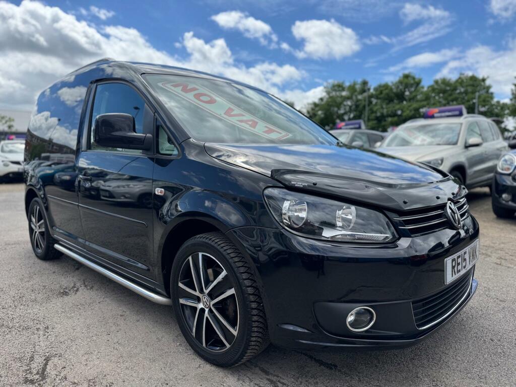 Volkswagen Caddy 1.6 Tdi Bluemotion Tech C20 Black Edition L1 H1 RE15VMK Black #2