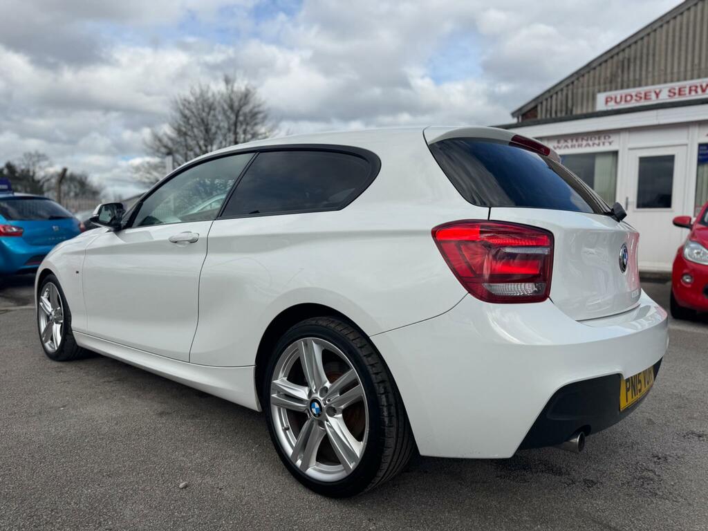 BMW 1 Series 2.0 118D M Sport Euro 5 Ss PN15VOH White #5