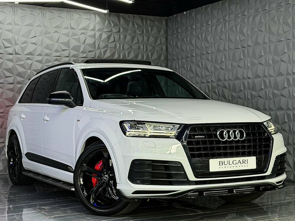 Audi Q7 Tdi V6 Black Edition Mega Spec Great History U8 S600HLS White #6