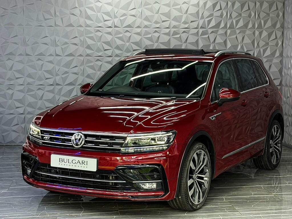 Volkswagen Tiguan Tdi R-line Stunning Colour Great History Spec KT18KPE Red #2