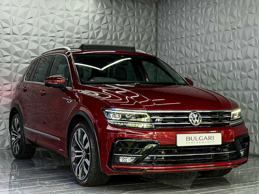 Volkswagen Tiguan Tdi R-line Stunning Colour Great History Spec KT18KPE Red #6