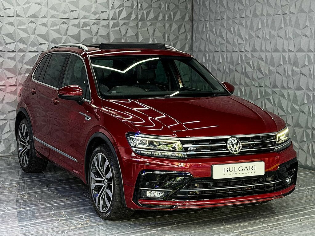 Volkswagen Tiguan Tdi R-line Stunning Colour Great History Spec KT18KPE Red #5