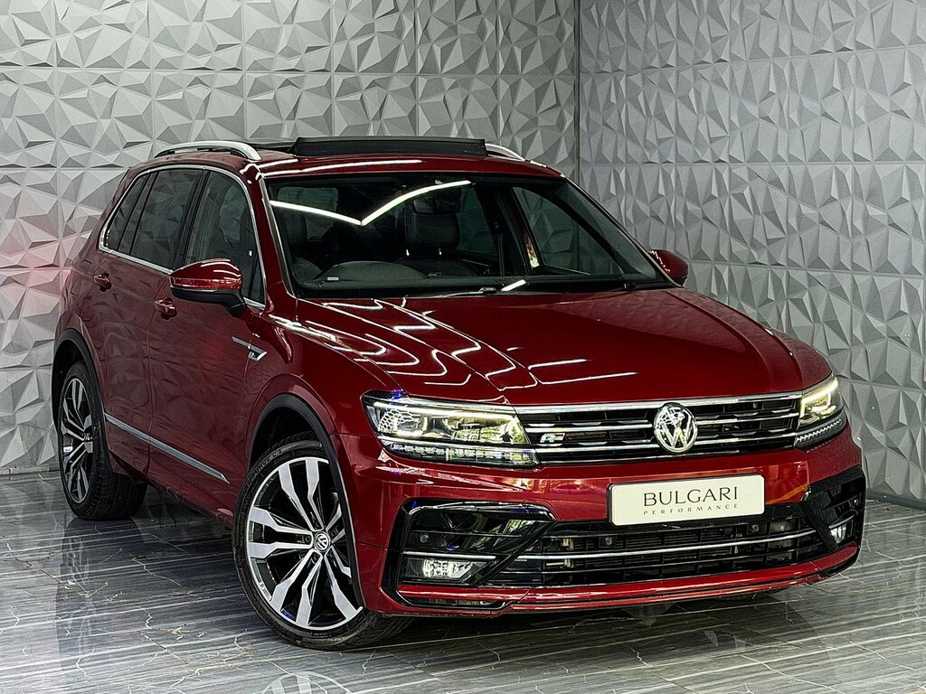 Volkswagen Tiguan Tdi R-line Stunning Colour Great History Spec KT18KPE Red #3