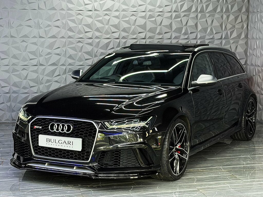 Audi RS6 Avant Tfsi V8 Loaded Spec Great History U903 Ulez LS16UGC Black #2