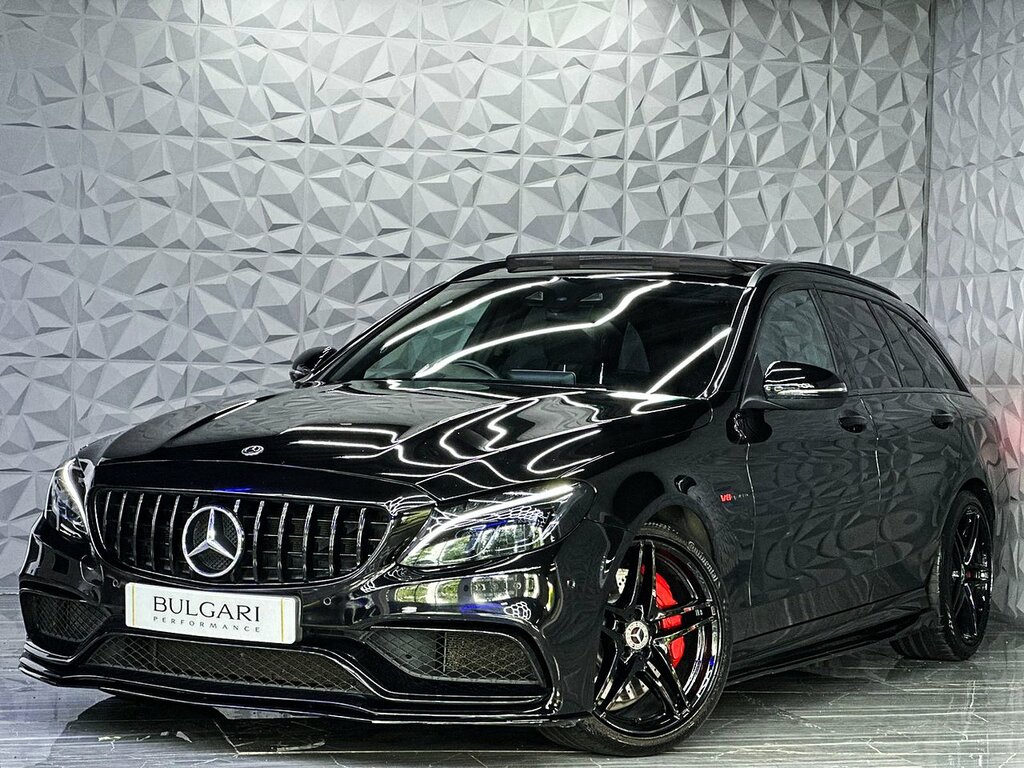 Mercedes-Benz C Class C63 V8 Biturbo Amg Mega Spec Best Looking Around Black