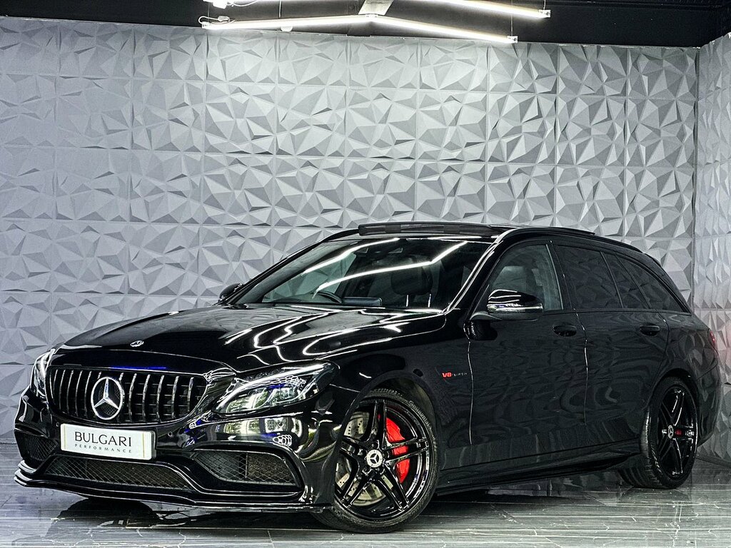 Mercedes-Benz C Class C63 V8 Biturbo Amg Mega Spec Best Looking Around HS18KVE Black #4