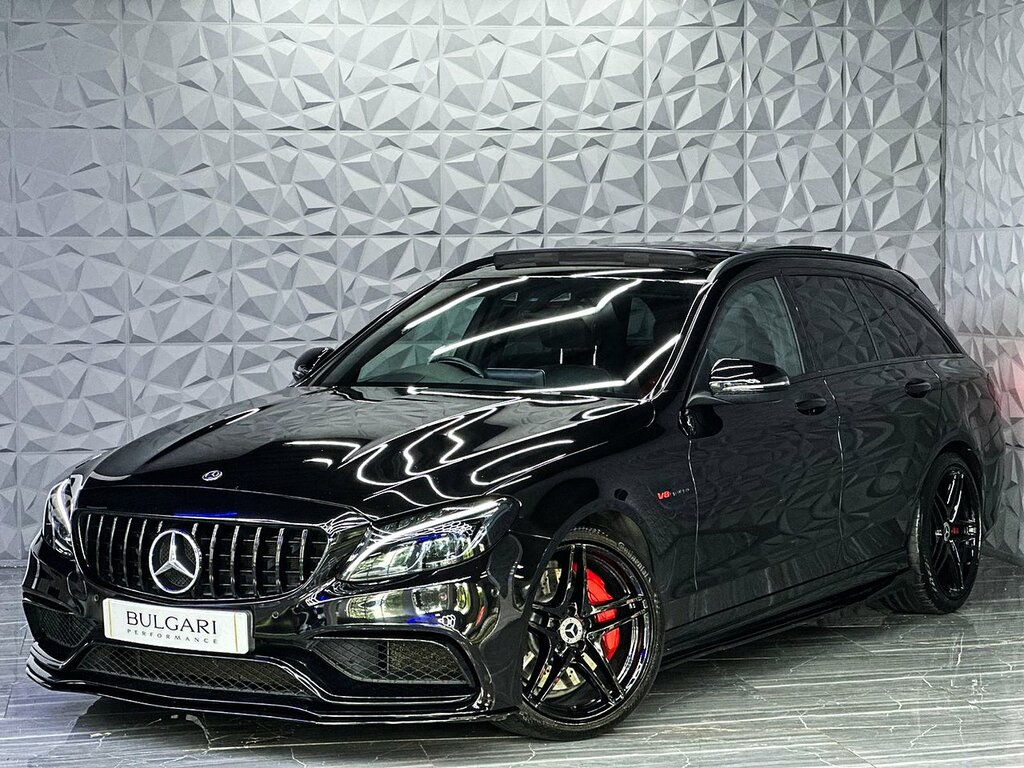 Mercedes-Benz C Class C63 V8 Biturbo Amg Mega Spec Best Looking Around HS18KVE Black #6