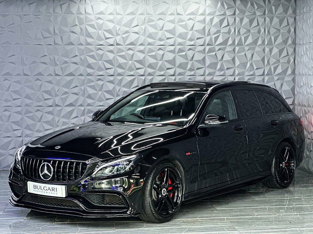 Mercedes-Benz C Class C63 V8 Biturbo Amg Mega Spec Best Looking Around HS18KVE Black #3