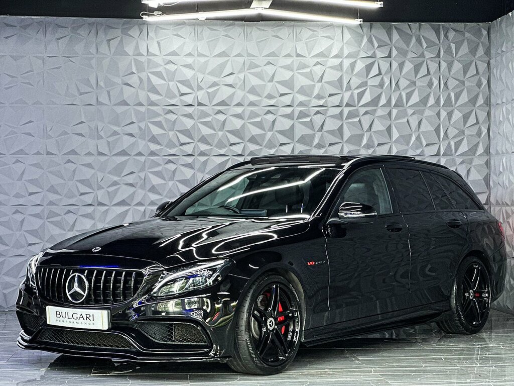 Mercedes-Benz C Class C63 V8 Biturbo Amg Mega Spec Best Looking Around HS18KVE Black #5