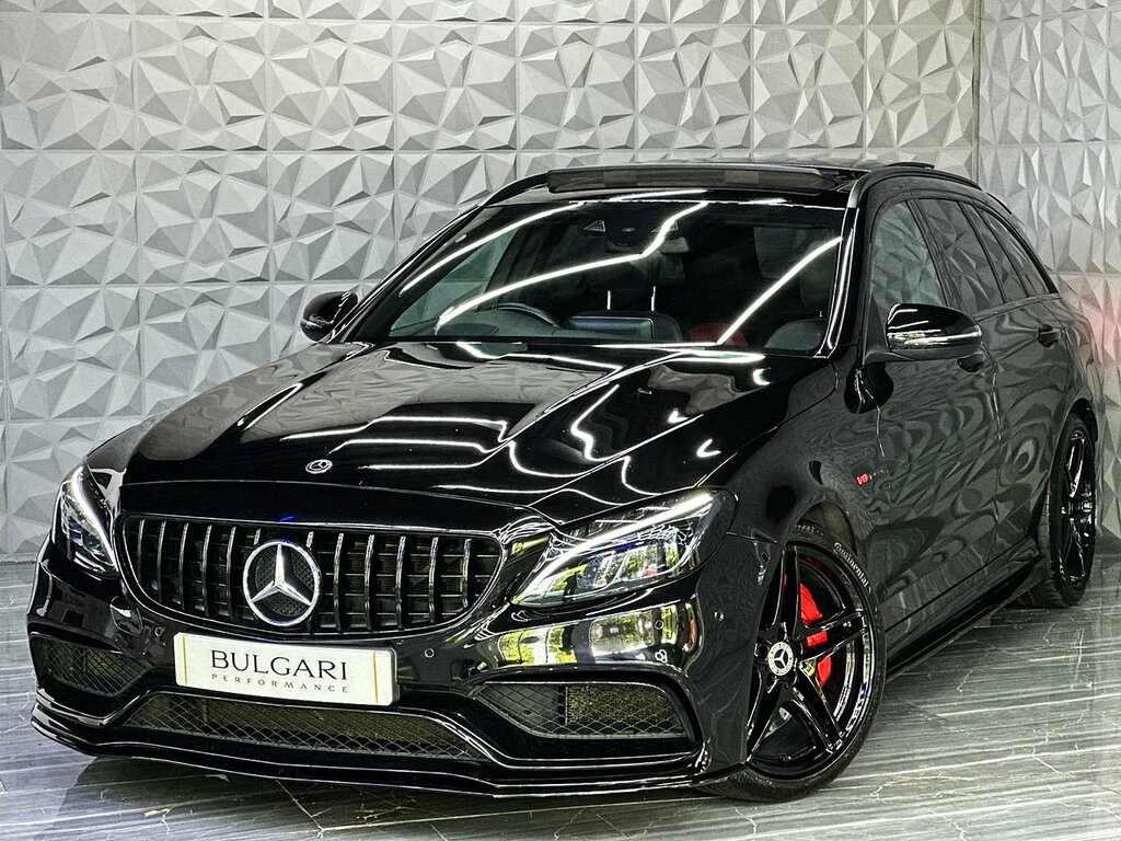 Mercedes-Benz C Class C63 V8 Biturbo Amg Mega Spec Best Looking Around HS18KVE Black #2