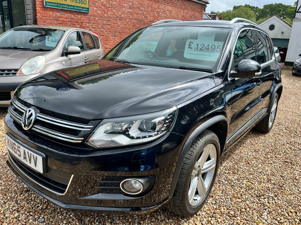 Volkswagen Tiguan 2.0 Tdi Bluemotion Tech R-line Suv Dsg Black