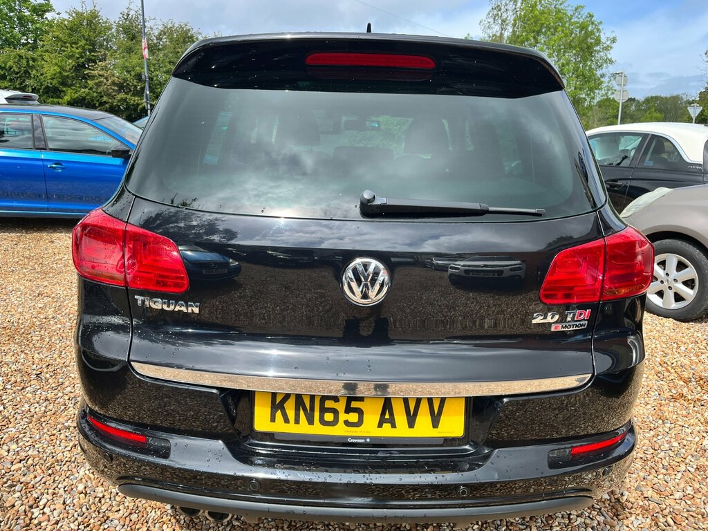 Volkswagen Tiguan 2.0 Tdi Bluemotion Tech R-line Suv Dsg KN65AVV Black #5