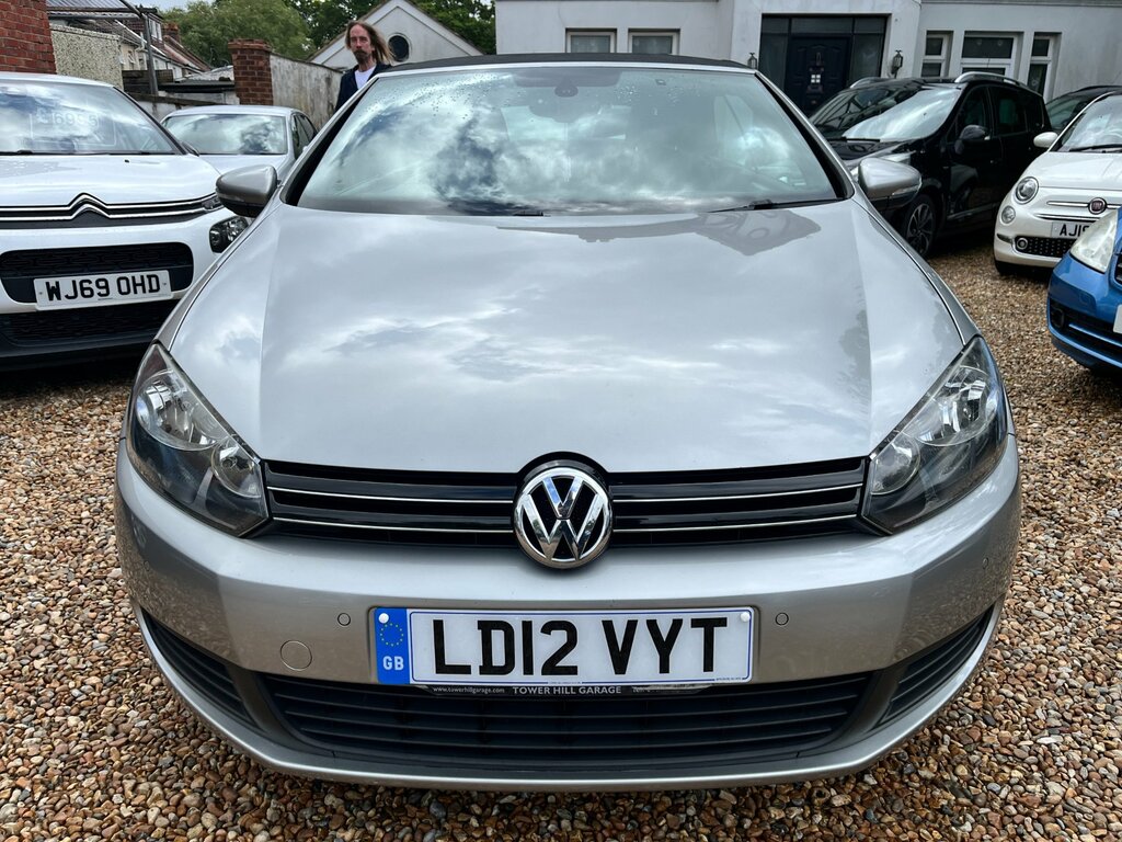 Volkswagen Golf 1.6 Tdi Bluemotion Tech Se Cabriolet Ma LD12VYT Silver #3