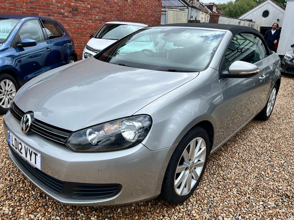 Volkswagen Golf 1.6 Tdi Bluemotion Tech Se Cabriolet Ma LD12VYT Silver #2