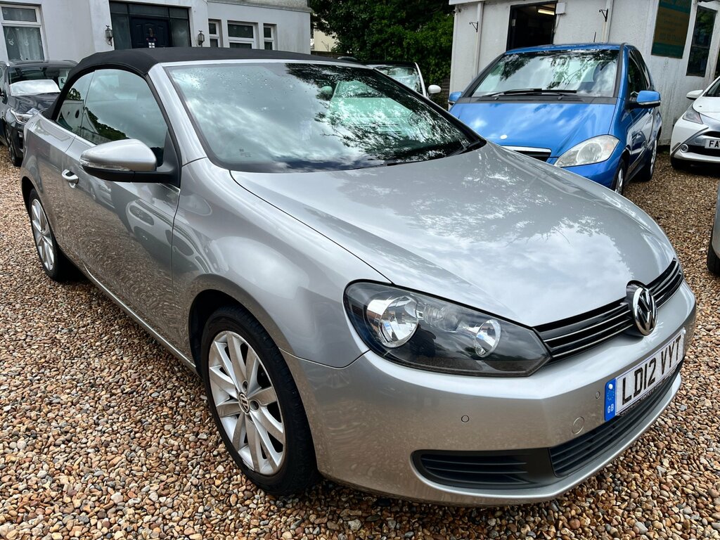 Volkswagen Golf 1.6 Tdi Bluemotion Tech Se Cabriolet Ma LD12VYT Silver #4