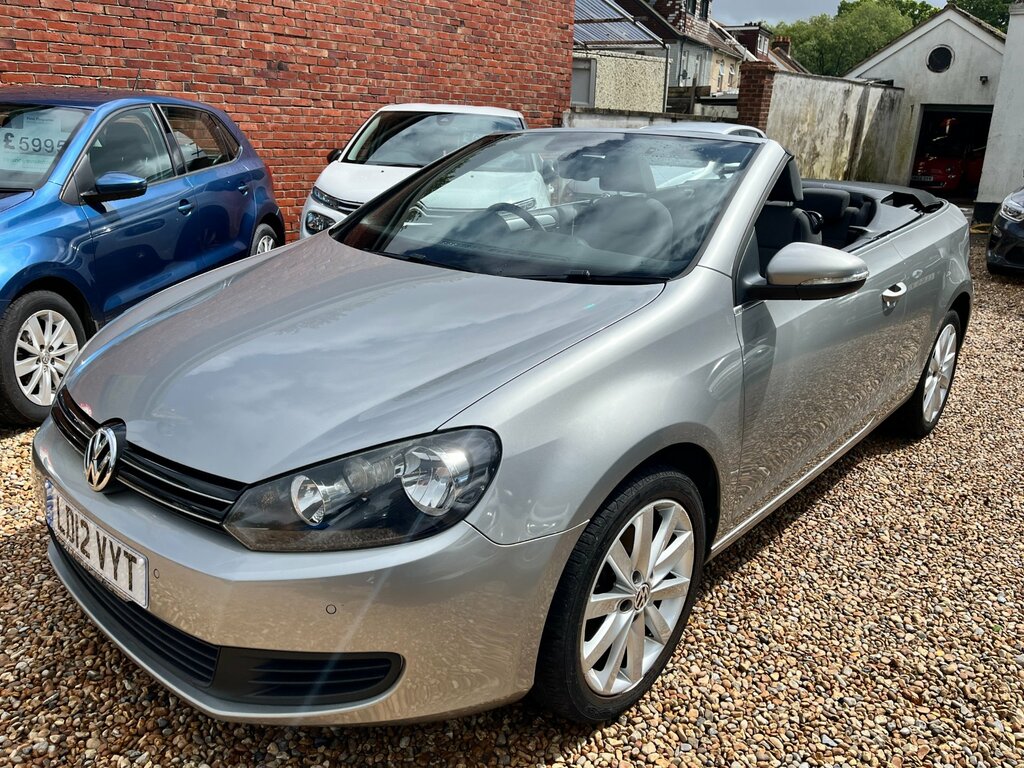 Volkswagen Golf 1.6 Tdi Bluemotion Tech Se Cabriolet Ma Silver